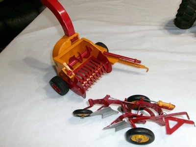 Picadora personalizada Agco Farm Toy Minneapolis Moline 1 apagado original arado Eska Carter Foto 1 de 2