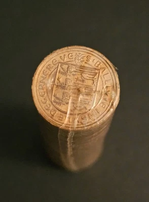 SUPER RARE FIND: x50 Sealed Guernsey 1/2p Half Penny Coins - 1971 BU/UNC - Image 1 of 2