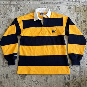 Vintage UC Cal Berkeley Golden Bears Barbarian Rugby Wear Shirt Gr. XS Neu ohne Etikett - Bild 1 von 9