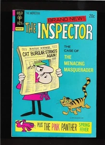 1974 #1 Issue " The Inspector " Gold Key Comic Book Original HIGH GRADE - Picture 1 of 16