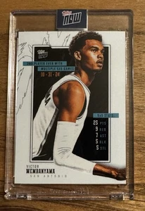 2024 Topps NOW Basketball #4 Victor Wembanyama Multiple 5X5 Games SEALED/ENCASED - Picture 1 of 4