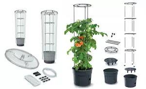 12L /18L/ 28L Tomatentopf Tomatenzucht Tomatenkübel Topf  mit Rankhilfe Aufzucht - Bild 1 von 27