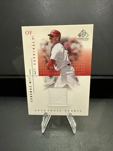 Jim Edmonds SP Game Used Edition 2001 Authentic Fabric Jersey - Picture 1 of 2