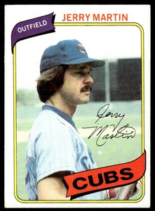 1980 Topps Jerry Martin Chicago Cubs #493