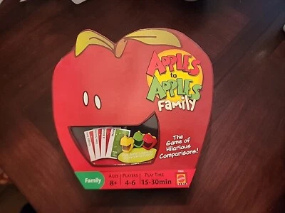 Apples To Apples Family Card Game By Mattel 2010 - Image 1 of 4
