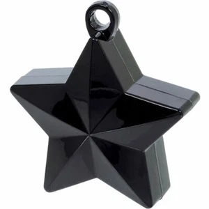 Globo Estrella Peso - Negro - Helio/150g - Decoraciones de Fiesta/Cumpleaños - Imagen 1 de 1
