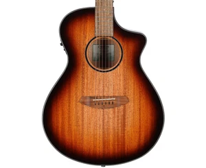 Breedlove Discovery S Concert Edgeburst CE European-African Mahogany - Picture 1 of 10