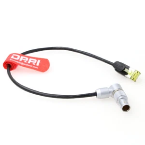 ARRI ALEXA Cable with Rotatable 180 degrees 10-Pin to RJ45 Cat7 Ethernet Cable - Picture 1 of 5