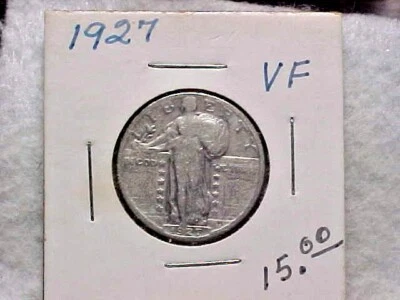 1927 Standing Liberty Quarter - Image 1 of 3