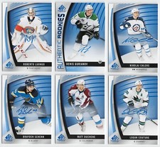 2017-18 SP Game-Used Base Card & Rookies Autograph Blue Pick From List !!