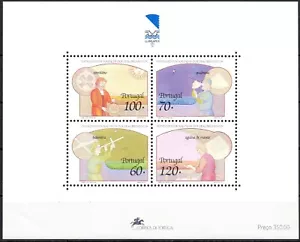 Portugal hojita bloque año 1992 nueva Lubrapex - Imagen 1 de 1