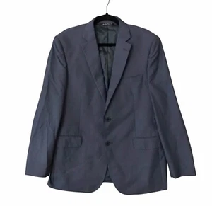 Ermenegildo Zegna Blue Traveller Classic Fit Wool Sport Coat Saks Fifth Ave 42R - Picture 1 of 16