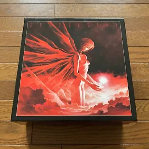 Evangelion Movie Laserdisc Box Set Plush Telephone Card Storyboard Figure - Imagen 1 de 13