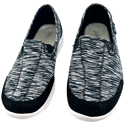 Zapatos deportivos sin cordones para mujer talla 11 M Everlast Sport Eve Lindsay negros/blancos Foto 1 de 4