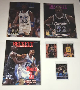 Shaquille O'Neal Becketts. Each include 1 card Laker Shaq as Bonus. All Mint📈 - Picture 1 of 11