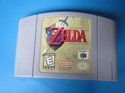 Legend of Zelda: Ocarina of Time (Nintendo 64, 1998) authentic cart only tested - Image 1 of 4