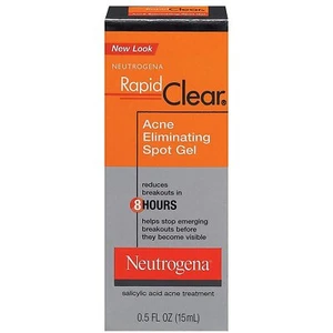Neutrogena Rapid Clear Acne Eliminating Spot Gel Maximum Strength .5oz 3 Pack - Picture 1 of 5
