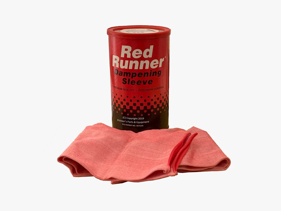 Red Runner Dampening Sleeves B-28 Pack Of 6 Dampening Cover for Offset Rollers - Image 1 of 1