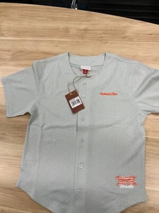 NEW MITCHELL AND NESS MESH SHIRT BRANDED 2XL - Picture 1 of 2