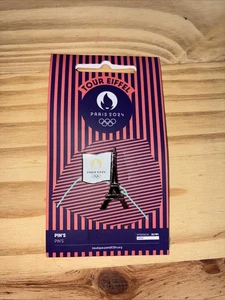 Nuevo PIN Oficial París 2024 Olímpico TORRE EIFFEL Coleccionable - Imagen 1 de 2