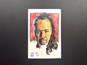 SHINSUKE NAKMURA WWE Art Print Rob Schamberger  4"x6" Select Series #09/25 - Picture 1 of 7