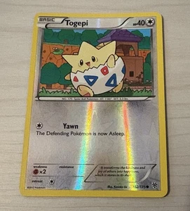 Pokemon TCG Togepi Plasma Storm 102/135 Reverse Holo Rare - Picture 1 of 9