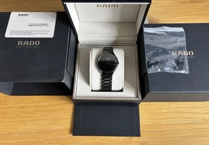 Rado True Thinline 39mm Unisex Watch black - Picture 1 of 12