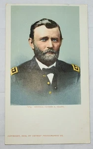 170O. 1902 DETROIT PUBLISHING, GENERAL ULYSSES S. GRANT - CIVIL WAR & PRESIDENT - Picture 1 of 2