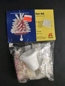 LEEWARDS Pink Noel Bell Vintage Kit de Adornos de Navidad, NUEVO STOCK ANTIGUO - Imagen 1 de 6