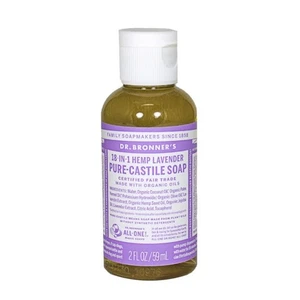 Dr. Bronner's Pure Castile Soap, 2 ounce Bottle! - Picture 1 of 2