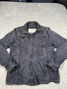 Abercrombie & Fitch Sentinel Jacket Mens Large Blue Good Fade - Picture 1 of 8