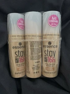 Essence Stay All Day 16 h – Foundation 20 Soft Nude (30 ml) – Dreierpack - Bild 1 von 1