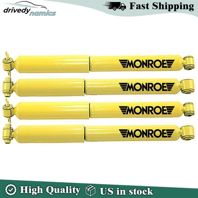 Amortiguadores delanteros y traseros nuevos para Chevrolet C3500 1992-1996 Monroe Foto 1 de 4