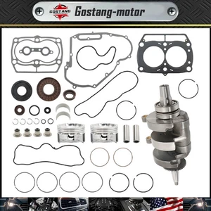 For Polaris RZR Ranger Sportsman 800 Engine Rebuild Kit Crankshaft Piston Gasket - Picture 1 of 10
