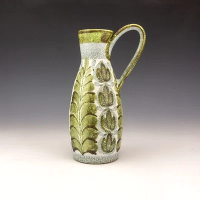 Vintage Denby Pottery - Signed Glyn College Vase - Mid-Century Modern Design - Image 1 of 4