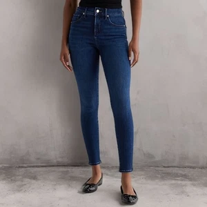 Jeans FRAME Le Garcon vita media gamba dritta elasticizzato classico denim pantaloni taglia 30 - Foto 1 di 10