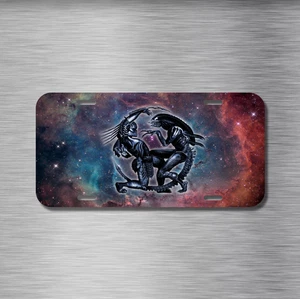 NUEVO AVP Alien Predator Aluminio Placa Coche SUV Camión - Imagen 1 de 2