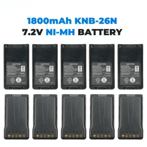 10PC KNB-26N 1800mAh Ni-MH Bateria kompatybilna z Kenwood NX-220 NX-420 TX-2170 - Zdjęcie 1 z 12