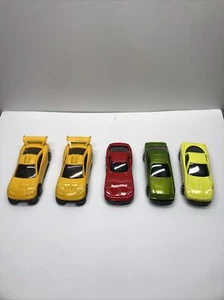 Lot Of 5 Unbranded Die Cast Cars 1:64 China - Picture 1 of 15