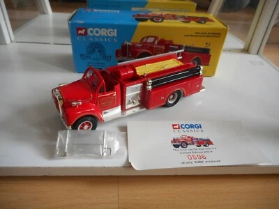 Corgi Classics Gettysburg Mack B Pumper Fire Engine in rot auf 1:50 inBox (52... - Bild 1 von 2