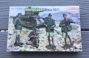 DRAGON 1/35 WW II GERMAN " GEBIRGSJAGER " INFANTRY SOLDIERS CRETE 1941 6742 F/S - Picture 1 of 5