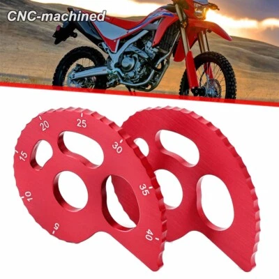 Regulador ajustador de cadena trasero para HONDA CRF150F CRF230F/M/L CRF250F XR650R/L 400 Foto 1 de 4