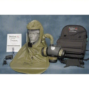 NUEVO COMPLETO CENTINELA XL S-5000-02 PAPR CBRN Butilo Capucha Montaje Cinturón SISTEMA - Imagen 1 de 1