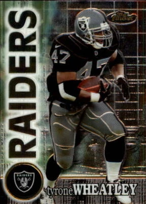 2000 Finest #40 Tyrone Wheatley - NM-MT - Image 1 of 2