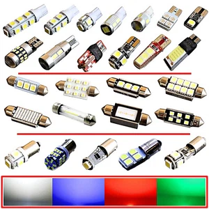1x LED SMD T10 5W5 Stecksockel Glassockel Soffitte Ba9s T4W weiß rot blau grün - Picture 1 of 46