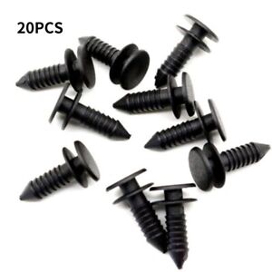 Perfect Match Black Plastic Clips for Discovery Rear Door Card Stud