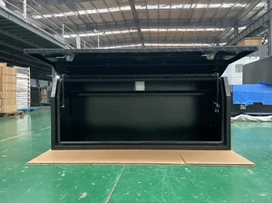 Black Aluminium Storage Toolbox Side Half Door 170CM(L) X 50CM(D) X 70CM(H)-B - Picture 1 of 9