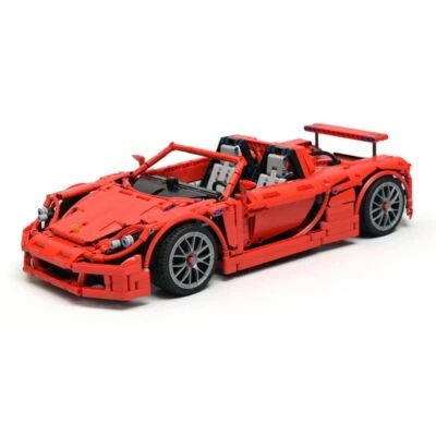 Sports Car with V10 Piston Engine 1665 Pieces Construction & Building Toys Set - Image 1 of 4