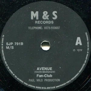 Fan Club / Night Caller / Vinyl / Power-Pop / Mod / Pub / M&S Schallplatten / UK - Bild 1 von 3