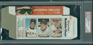 1966 Bazooka Box Killebrew Callison Marichal PSA 5 st (0239) 20 Piece variation - Picture 1 of 2